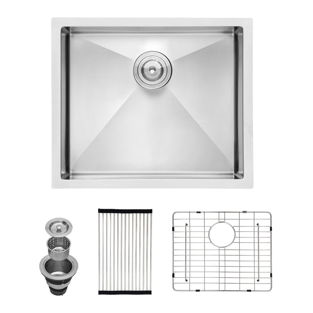 30 Inch Undermount Sink - 30"x18"x10" Gunmetal Black Undermount Kitchen Sink 16 Gauge 10 Inch Deep Single Bowl Kitchen Sink Basin