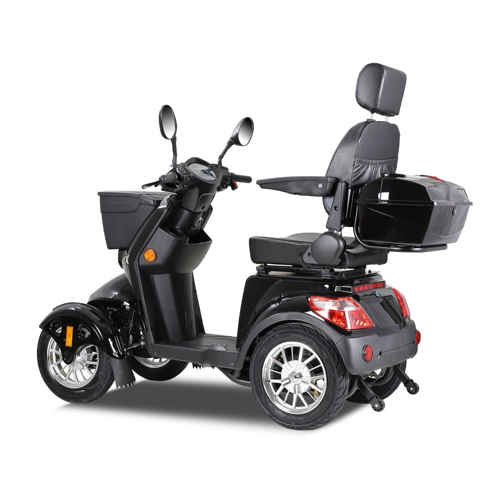 XL3D4L Electric Mobility Recreational Travel Scooter for Adults,Mobility Scooters for Seniors, 4 Wheel Powered Mobility Scooters,