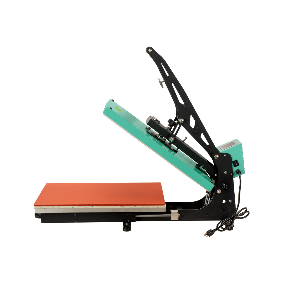 16x24 Semi-automatic Heat Press Machine With Auto Open and Slide-out base