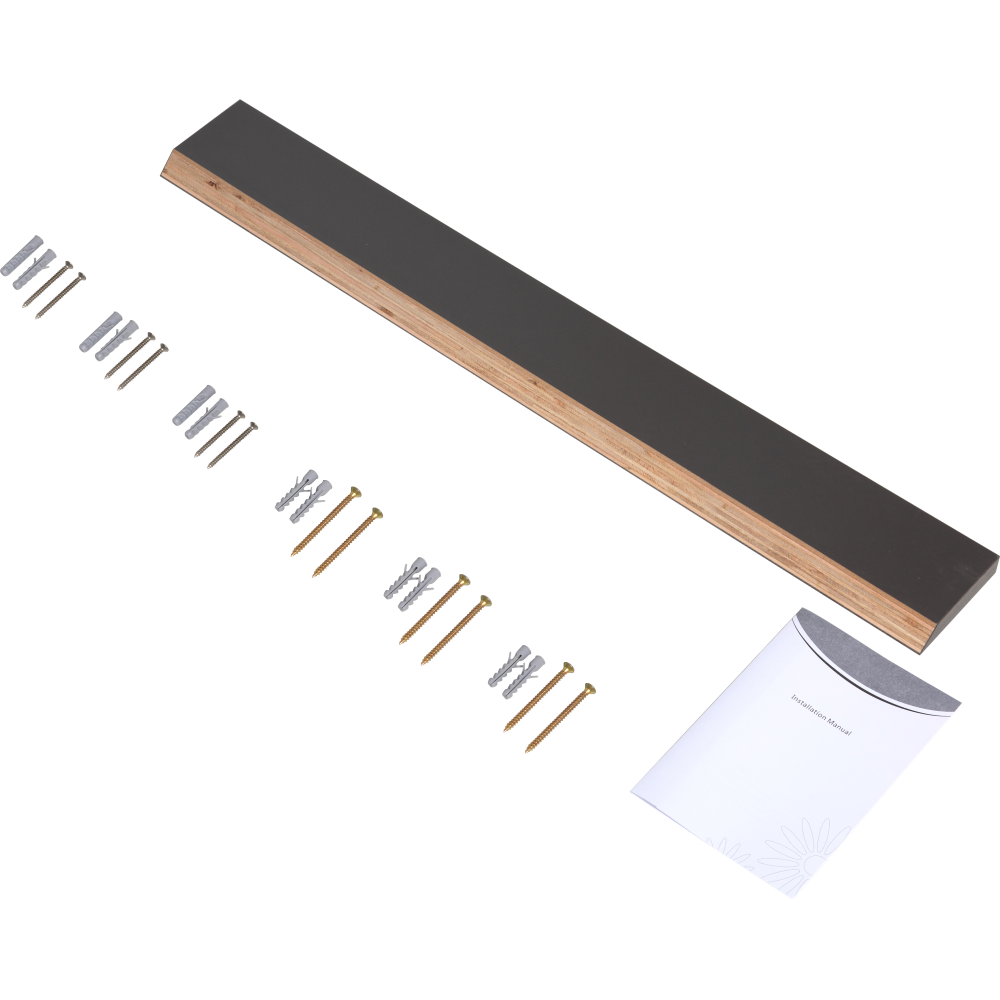 48" Floating Bathroom Vanity with Sink, Modern Wall-Mounted Bathroom Storage Vanity Cabinet with Resin Top Basin and Soft Close Drawers, Natural Oak 24V11-48NO