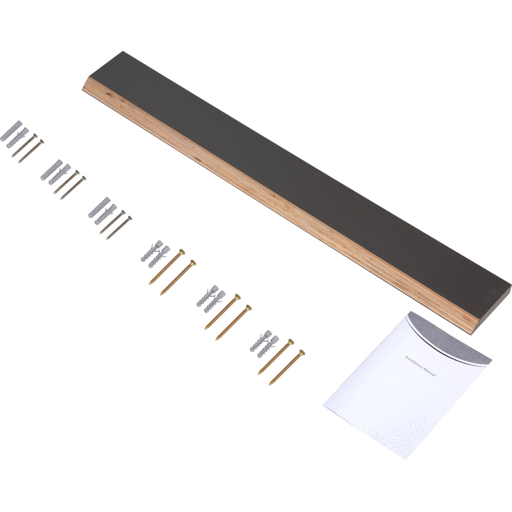 48" Floating Bathroom Vanity with Sink, Modern Wall-Mounted Bathroom Storage Vanity Cabinet with Resin Top Basin and Soft Close Drawers, Glossy White 24V11-48GW