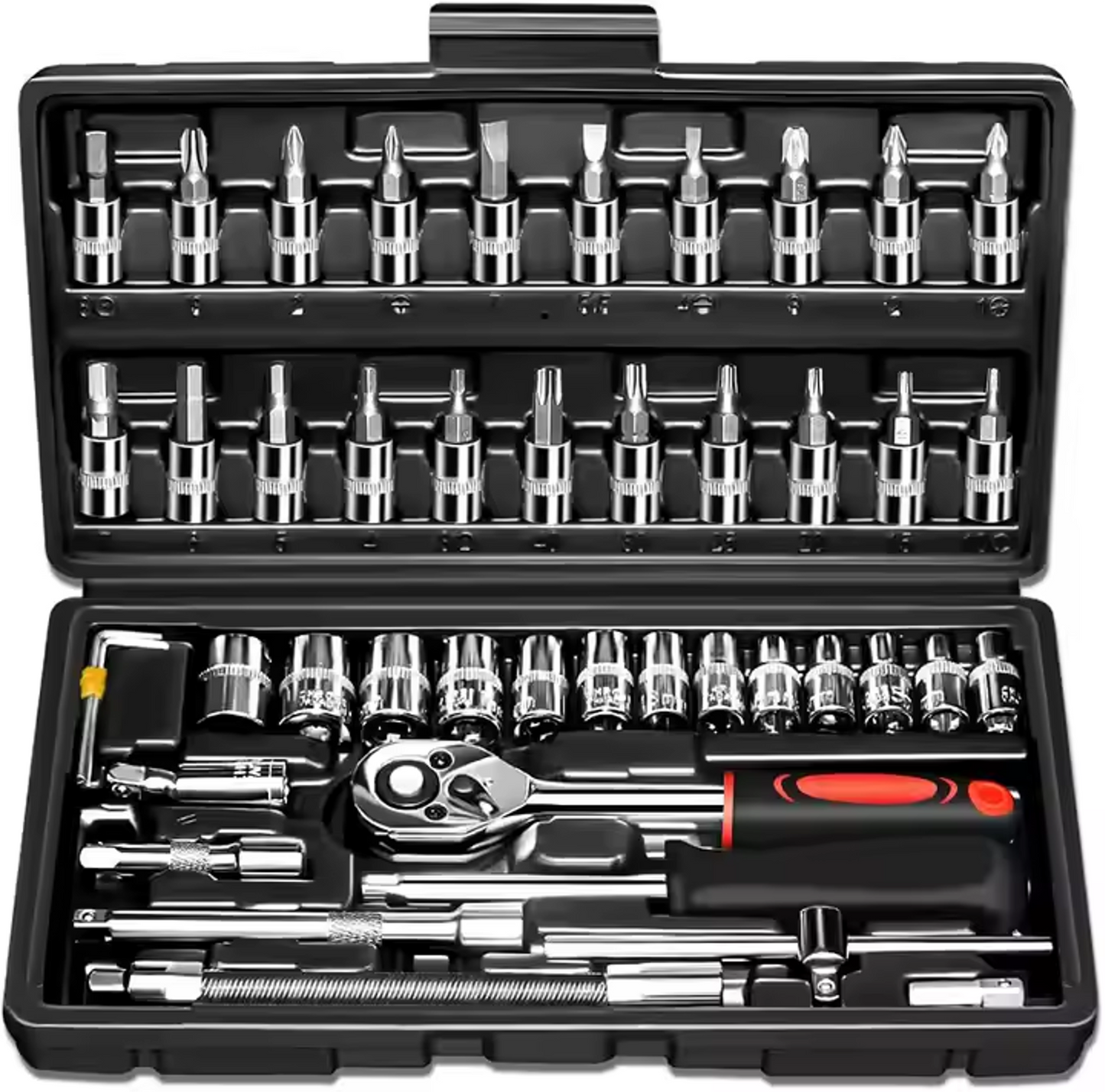 Picpacs Carbon Steel Tool Set-46 Pcs