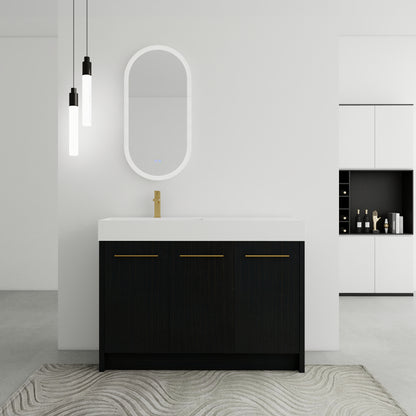 60 Inch Freestanding Bathroom Vanity (Without Top Sink)-BVB09260BCT