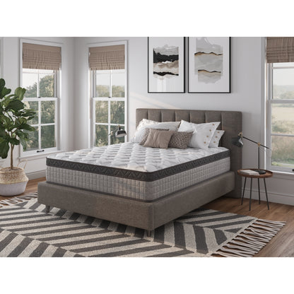 Assembled in USA -  High Quality 10" Queen Diamond Innerspring Hybrid and Cooling Gel Memory Foam Mattress, Pressure Relief, and Motion Isolation, CertiPUR-US and Oeko TEX Certified