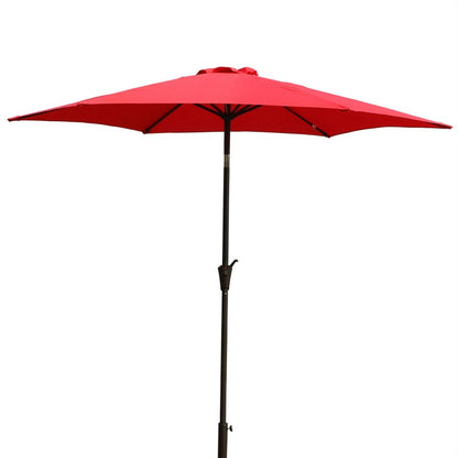 9' Pole Umbrella With Carry Bag, Red