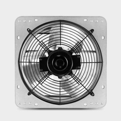 iPower 12 Inch Shutter Exhaust Fan Aluminum,High Speed 1620RPM, 940 CFM, 1-Pack, Silver