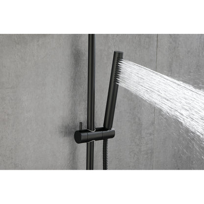 Eco-Performance Handheld Shower with 28-Inch Slide Bar and 59-Inch Hose