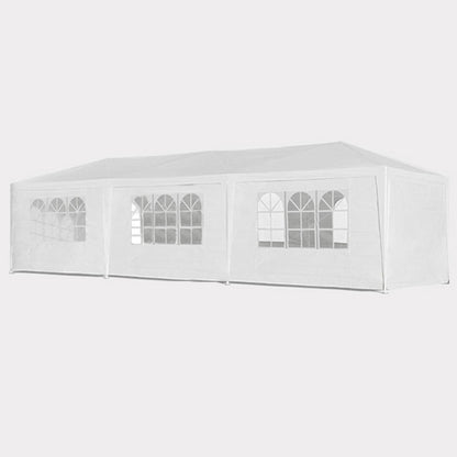 10x30' Wedding Party Canopy Tent Outdoor Gazebo with 8 Removable Sidewalls