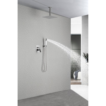 12" Rain Shower Head Systems Wall Mounted Shower