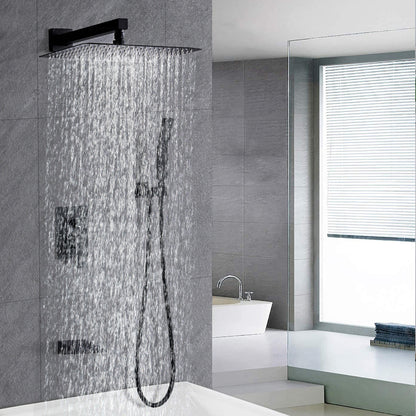 12inch Shower System With Handheld Shower Head