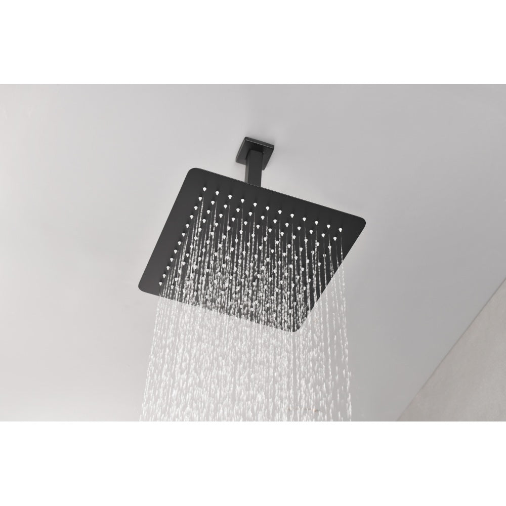 Rain Shower Head High Pressure Rainfall Showerhead Water Saving