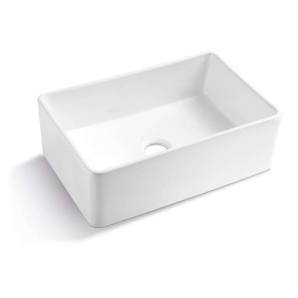 Farmhouse/Apron Front White Ceramic Kitchen Sink