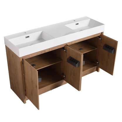60 Inch Bathroom Resin Sink(GRB60120DMO)