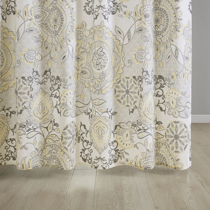 Printed Cotton Shower Curtain