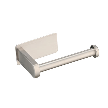 Toilet Paper Holder Self Adhesive, Stainless Steel Rustproof Adhesive Toilet Roll Holder no Drilling