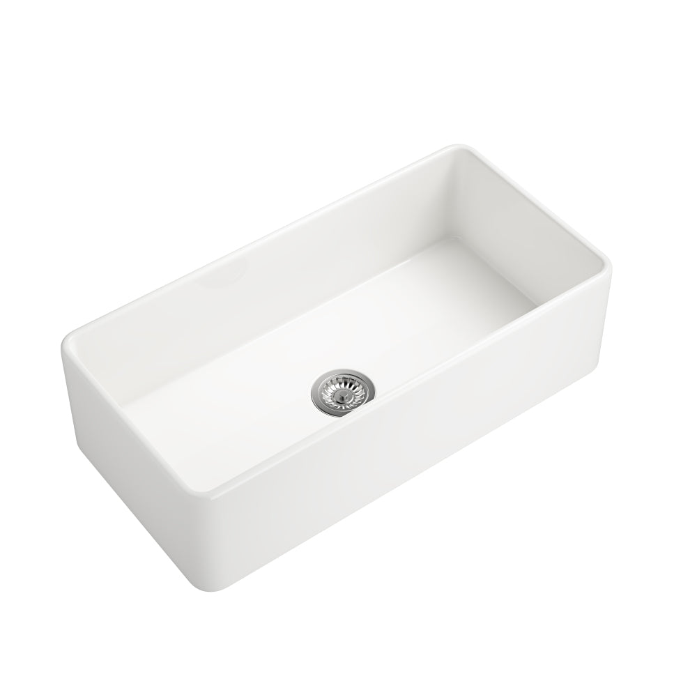 Farmhouse/Apron Front White Ceramic Kitchen Sink