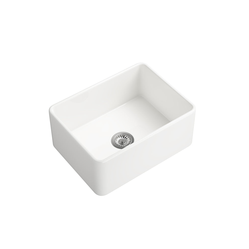 Inch  White Farmhouse Sink Deep Apron Sink Undermount Farmhouse Kitchen Sink Single Farm Sink