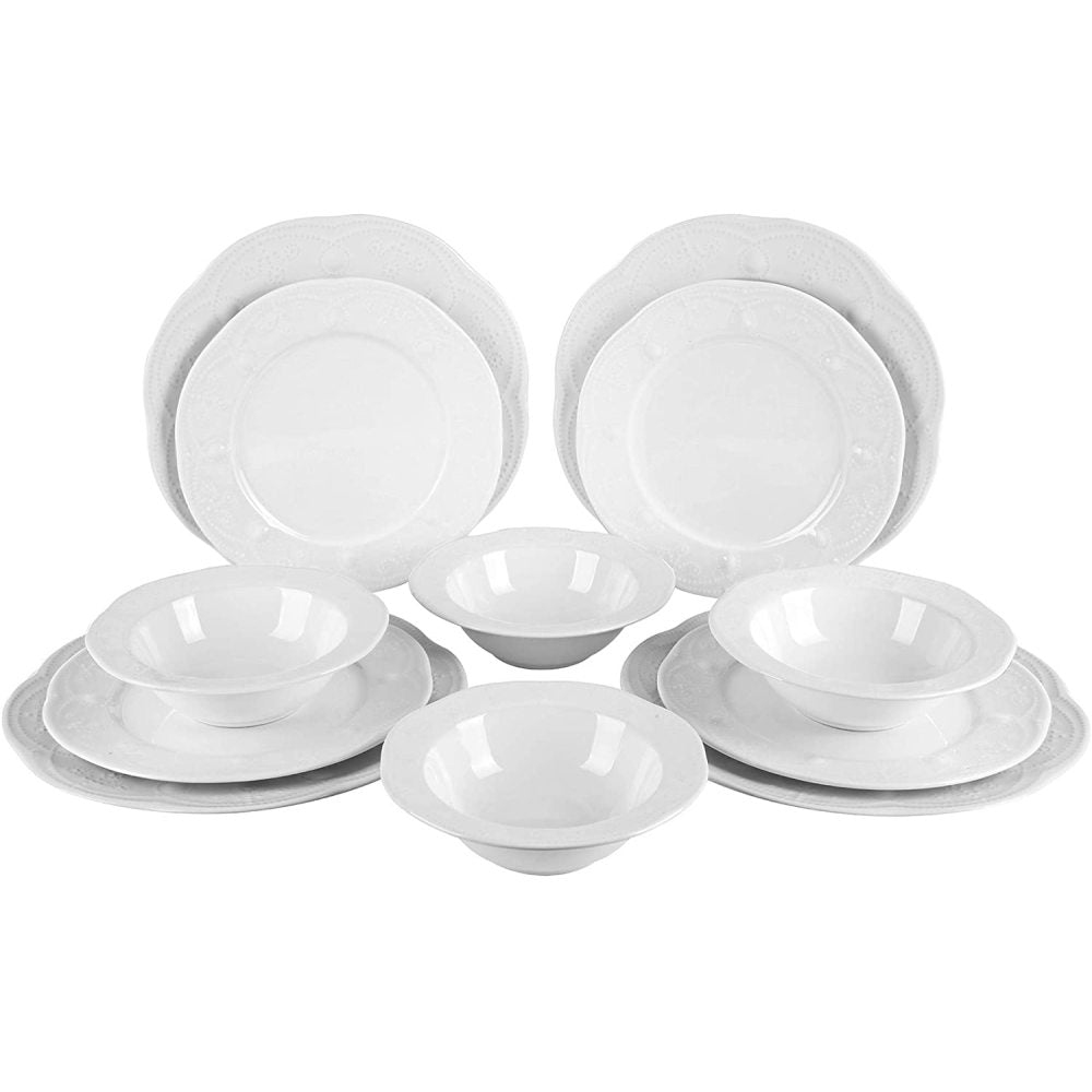 Fulya 12 Pieces Dinnerware Set