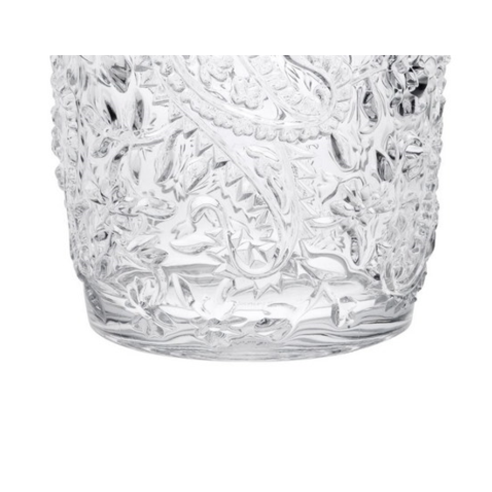 Paisley Acrylic Glasses Drinking Set of 4 DOF (13oz), Plastic Drinking Glasses, BPA Free Cocktail Glasses, Drinkware Set, Drinking Water Glasses