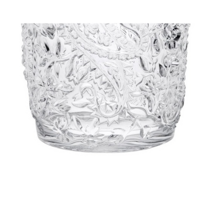 Paisley Acrylic Glasses Drinking Set of 4 DOF (13oz), Plastic Drinking Glasses, BPA Free Cocktail Glasses, Drinkware Set, Drinking Water Glasses