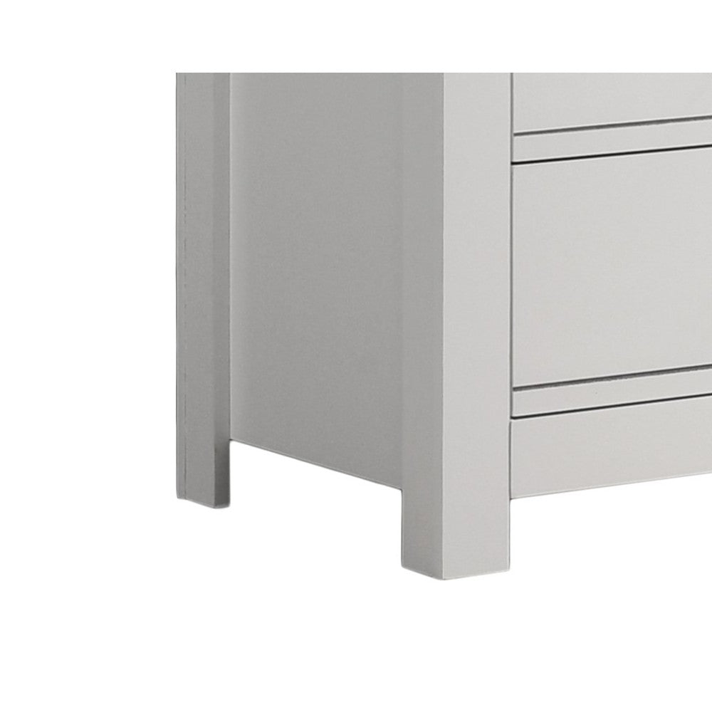 Cassini 51" White 6-Drawer Dresser