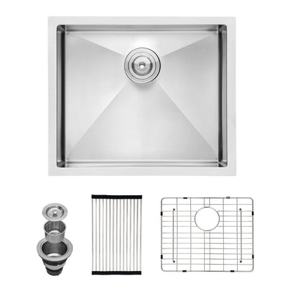 30 Inch Undermount Sink - 30"x18"x10" Gunmetal Black Undermount  Kitchen Sink 16 Gauge 10 Inch Deep Single Bowl Kitchen Sink Basin