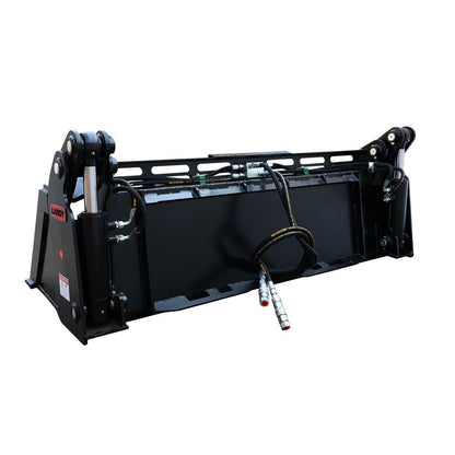 44" Small Skid Steer 4 in 1 Combo Multi Purpose Bucket Attachment Quick Tach