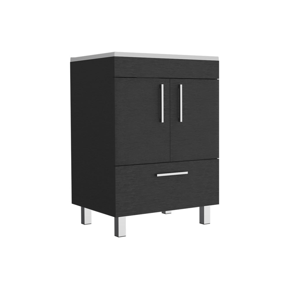 Single Bathroom Vanity Mayorca, Bathroom, Black