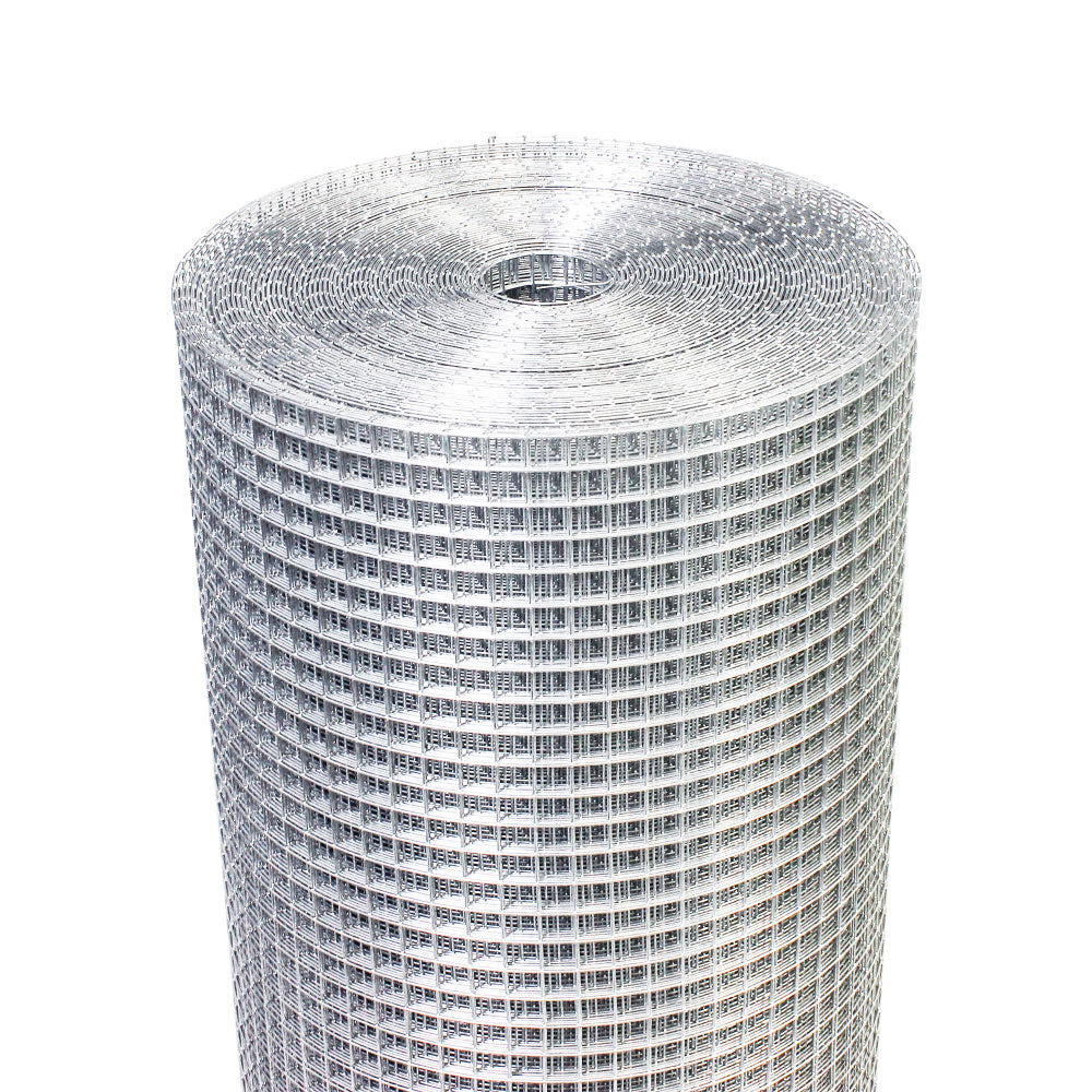 Hardware Cloth 1/4 inch 36in x 100ft 23 Gauge, Hot-dip Galvanized After Welding Chicken Wire Fence Roll Garden Plant Welded Metal Wire Fencing Roll, Rabbit Cages Snake Fence