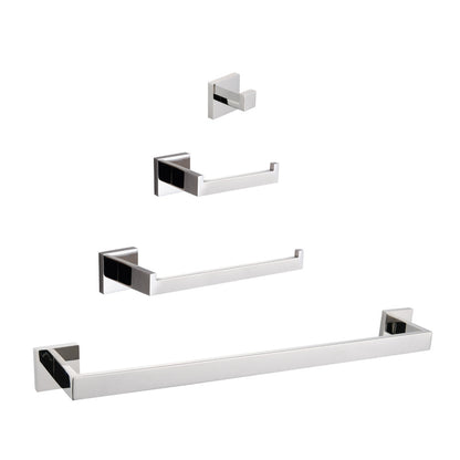 4- Piece Bathroom Hardware Set