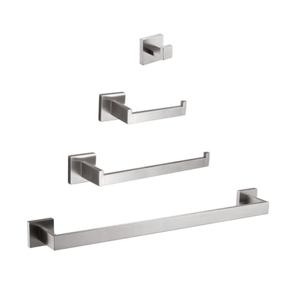 4- Piece Bathroom Hardware Set