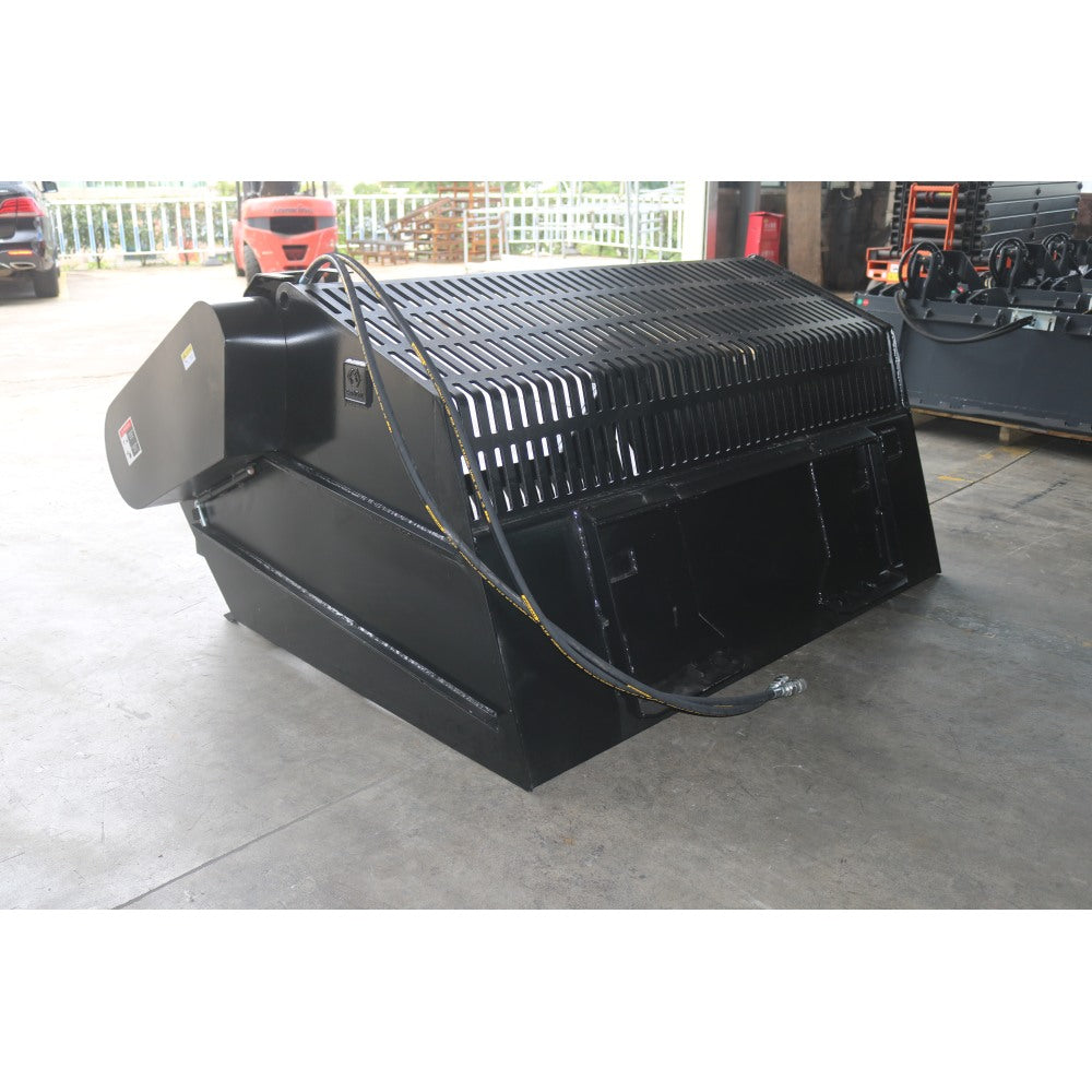 Skid Steer Extreme Duty Screening Rock Picker Bucket Attachments for Sorting Soil, Rocks, Fit Universal Mount Plate