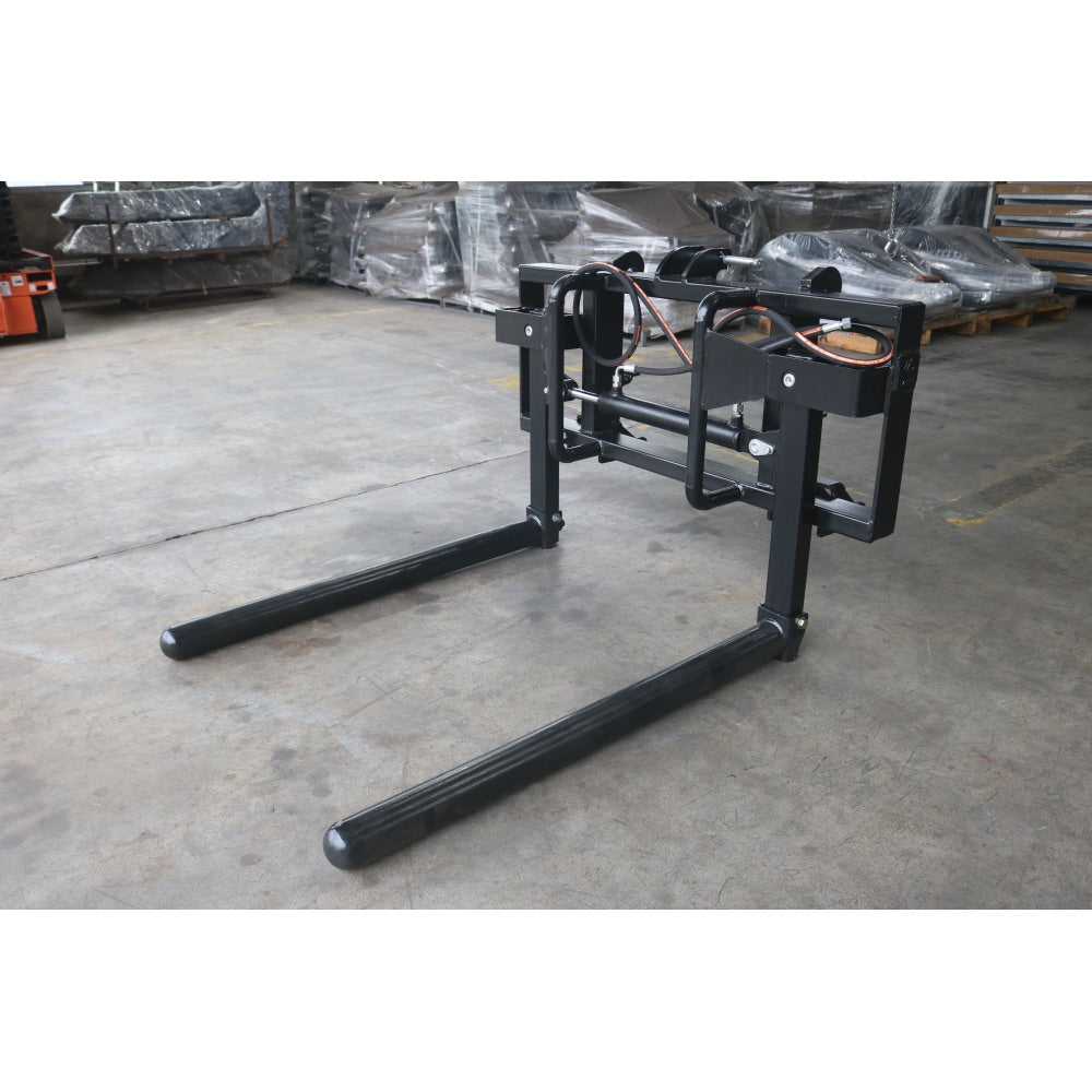 Hydraulic Single Round or Square Bale Lifter/Handler SMS Brackets, Heavy Duty Bale Squeezer Bale Handler Attachments