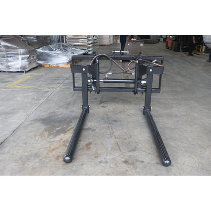 Hydraulic Single Round or Square Bale Lifter/Handler SMS Brackets, Heavy Duty Bale Squeezer Bale Handler Attachments