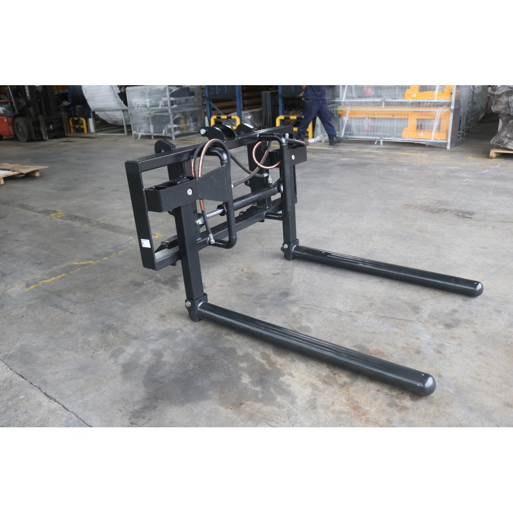 Hydraulic Single Round or Square Bale Lifter/Handler SMS Brackets, Heavy Duty Bale Squeezer Bale Handler Attachments