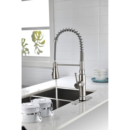 Touch Kitchen Faucet with Pull Down Sprayer