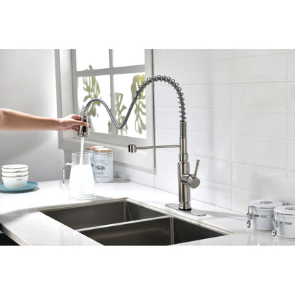 Touch Kitchen Faucet with Pull Down Sprayer