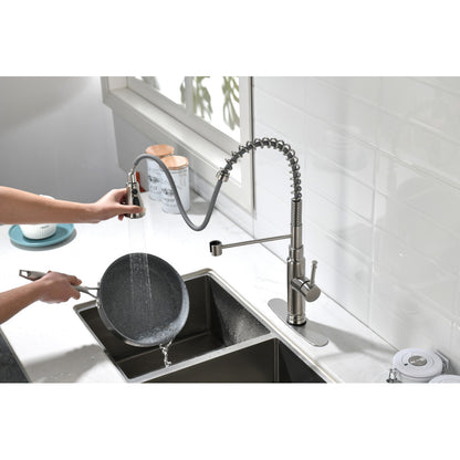 Touch Kitchen Faucet with Pull Down Sprayer