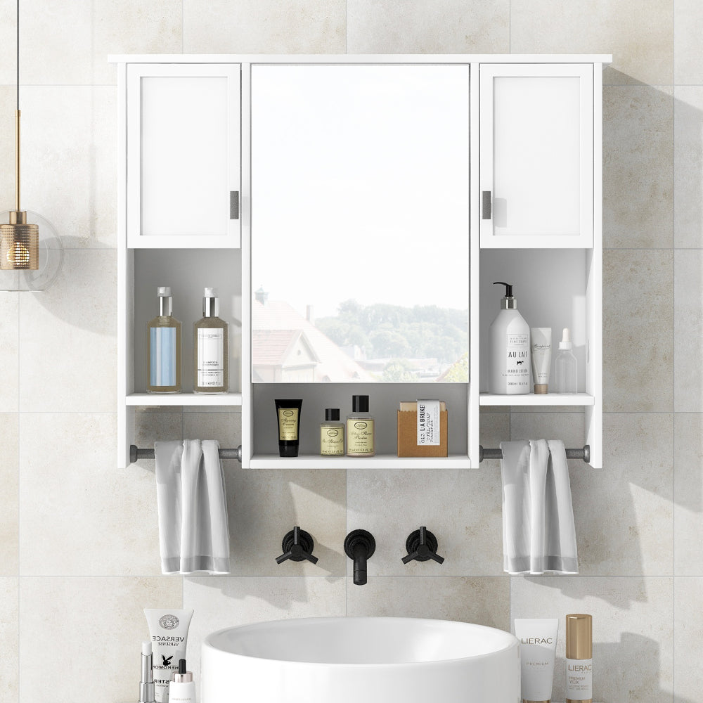 36'' Bathroom Vanity with Top Sink, Modern Bathroom Storage Cabinet with 2 Soft Closing Doors and 6 Drawers, Single Sink Bathroom Vanity (Same as SW000116AAE)