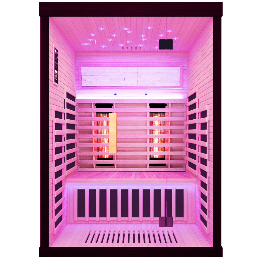 Luxury double sauna room