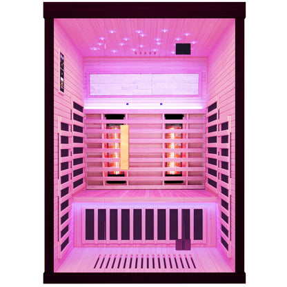 Luxury double sauna room