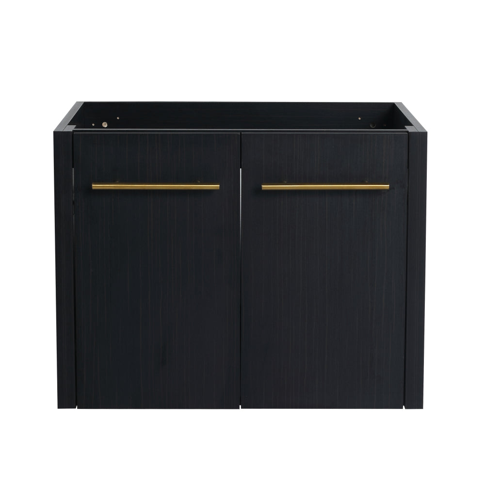 30 Inch Wall-mounted Bathroom Vanity (Only the Cabinet Body, No Top Sink)-BVB09130BCT