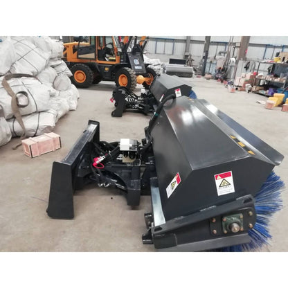 72 Skid Steer Hydraulic Rotary Angle Broom Sweeper