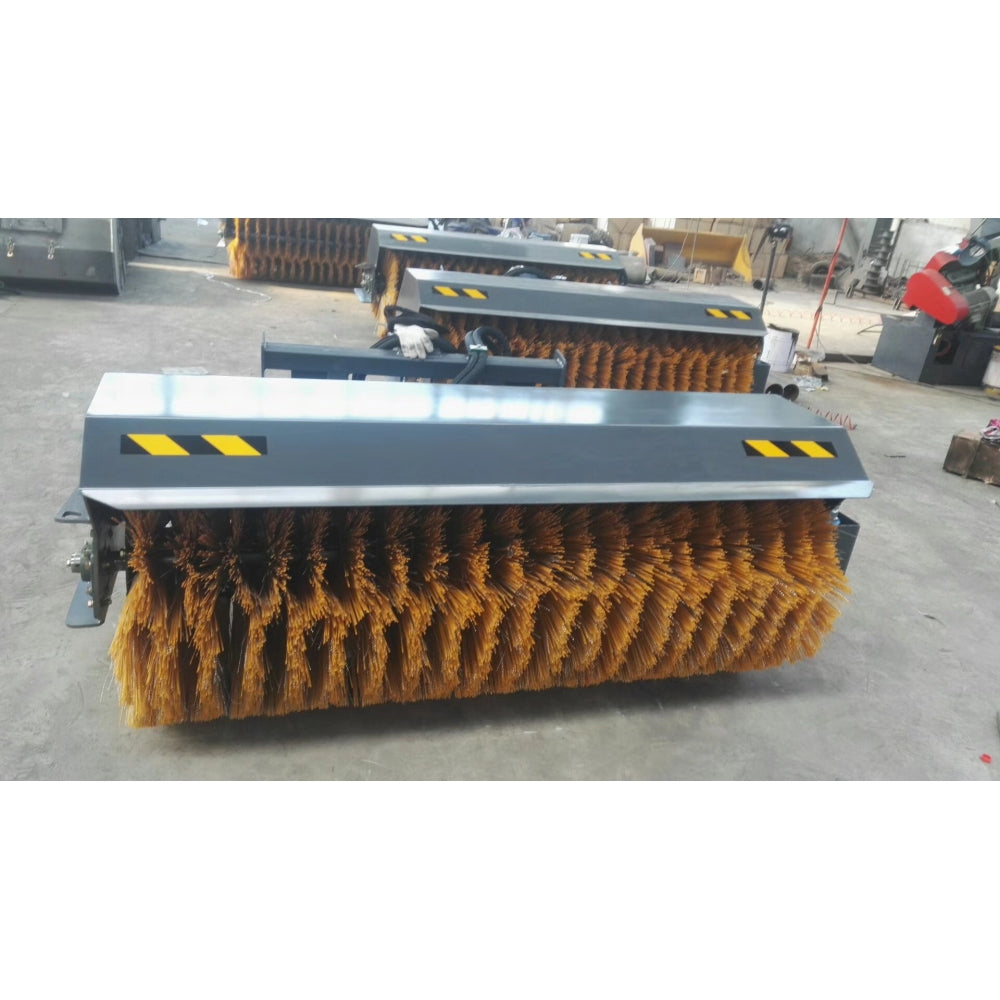 72 Skid Steer Hydraulic Rotary Angle Broom Sweeper
