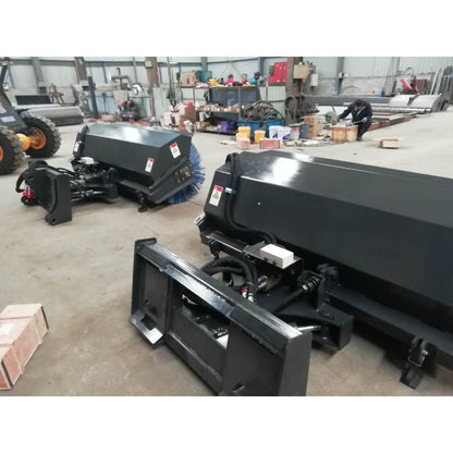 72 Skid Steer Hydraulic Rotary Angle Broom Sweeper