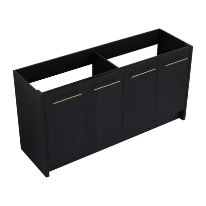 60 Inch Freestanding Bathroom Vanity (Without Top Sink)-BVB09260BCT