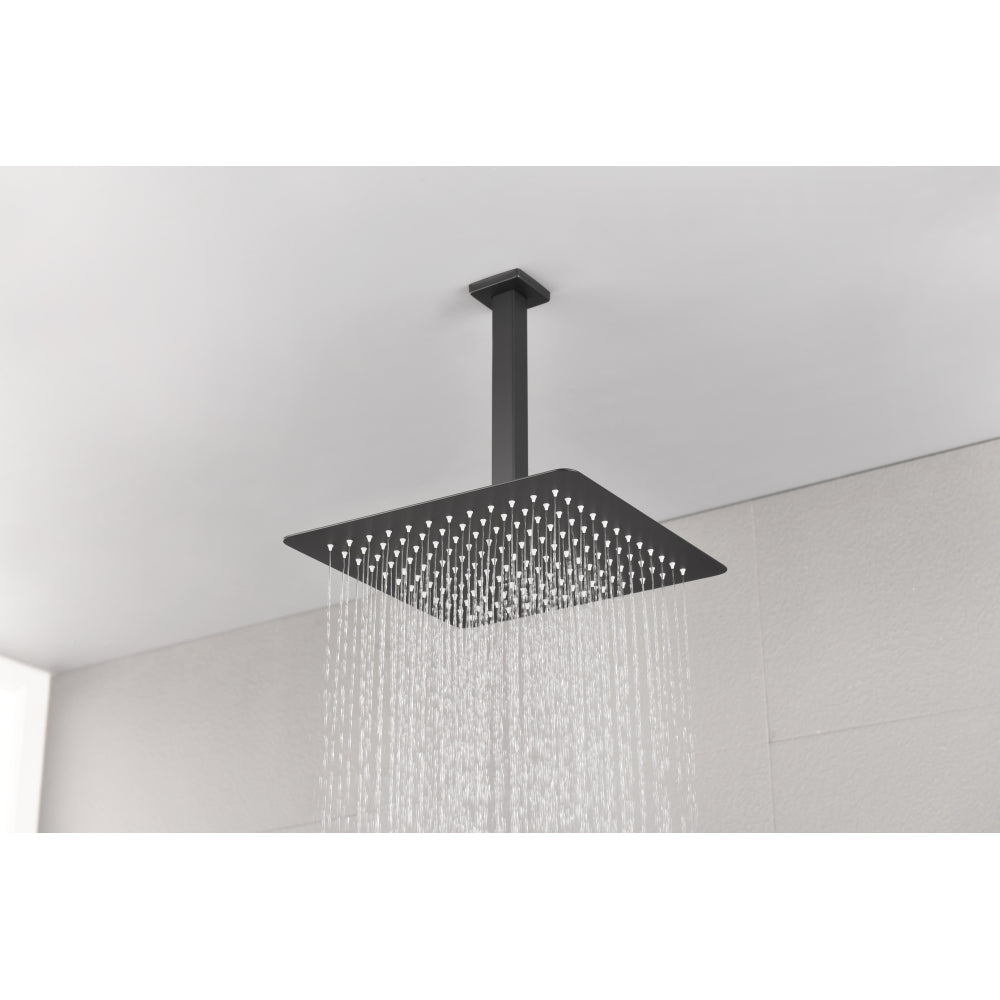 Rain Shower Head High Pressure Rainfall Showerhead Water Saving