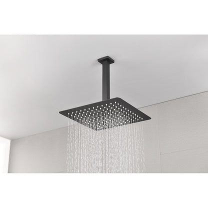 Rain Shower Head High Pressure Rainfall Showerhead Water Saving