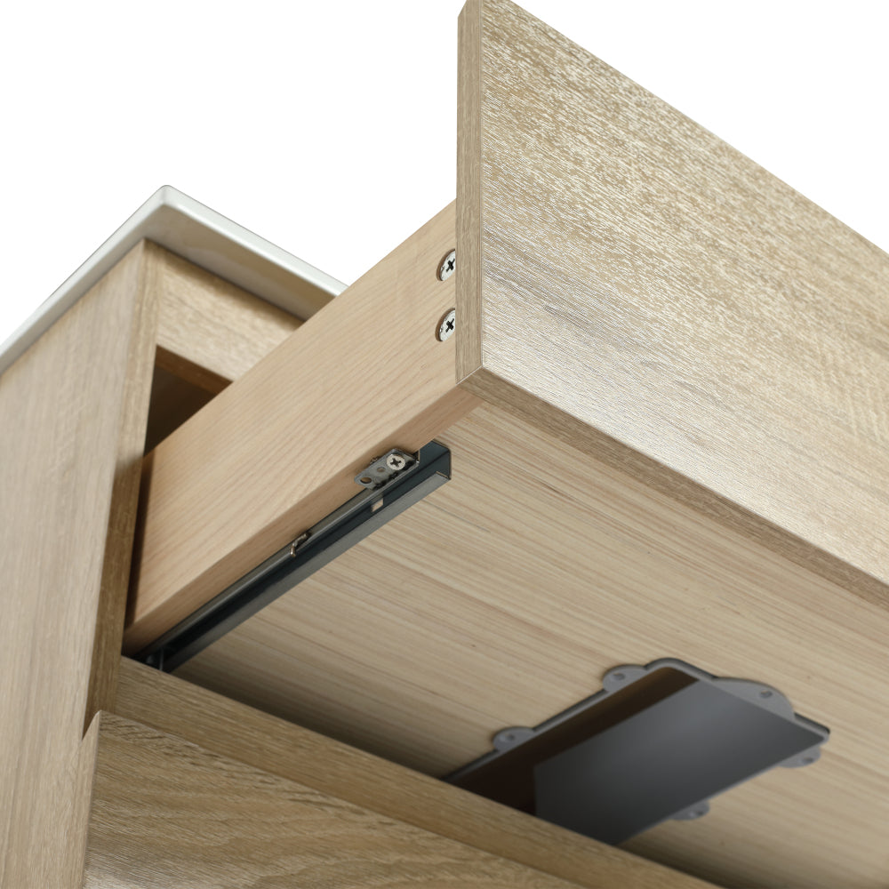 24" Wall-Mounted Bathroom Vanity (Only the Cabinet Body)-BVB01924LTO-2