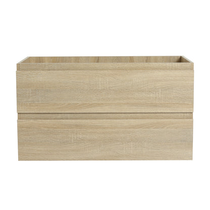 30" Wall-Mounted Bathroom Vanity (Only the Cabinet Body)-BVB01930LTO-2